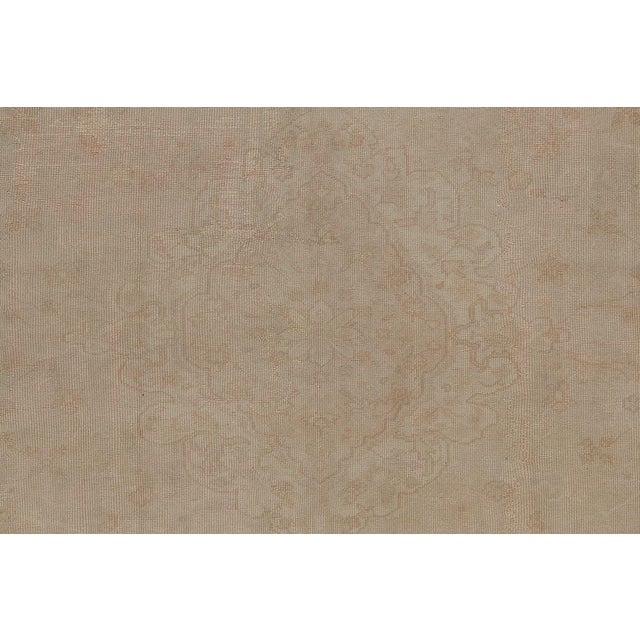 Contemporary Early 21st Century Zabihi Collection Pale Oversize Turkish Oushak Carpet - 13'1" x 18'9" For Sale - Image 3 of 6
