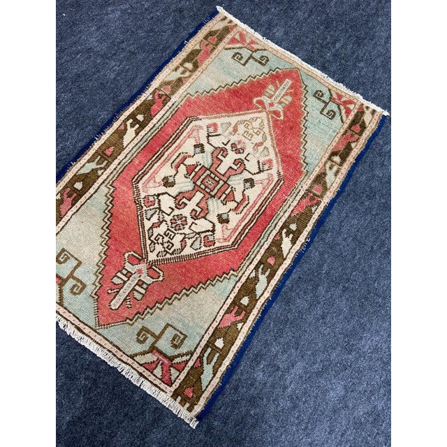 Early 21st Century Turkish Yastik Rug 1'9" x 2'9" For Sale - Image 5 of 5
