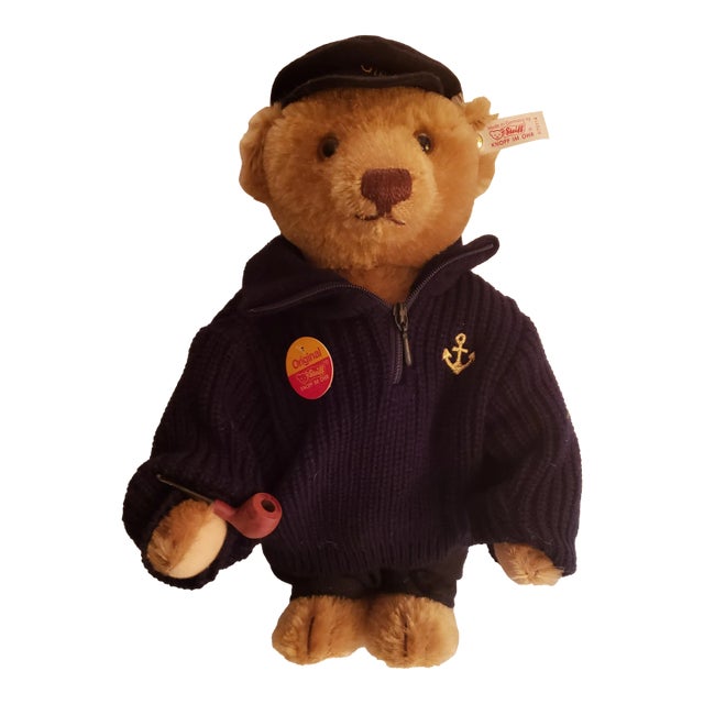 Late 20th Century Steiff Collectible Teddy Bear-Fischer For Sale