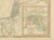 Paper Antique Biblical Holy Land Map, 1827 For Sale - Image 7 of 10