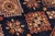 Rustic Super Kazak Blue/Beige Wool Rug - 8'10'' X 12'0'' For Sale - Image 4 of 10