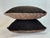 Pair of hair-on-hide pillows, each with corner to corner ombre brown hair, dark brown suede to reverse, fixed inserts....