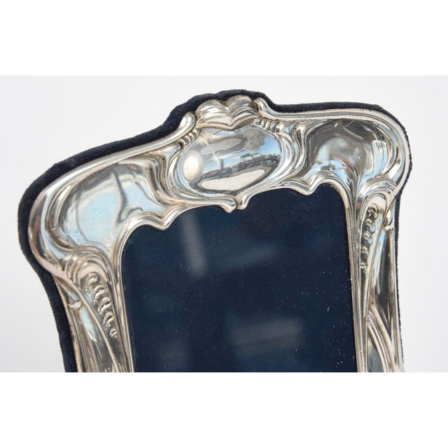 1990s Silver Picture Frame For Sale - Image 5 of 10