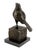 Metal After Rembrandt Bugatti, Bird Sculpture, 1908, Bronze on Marble For Sale - Image 7 of 8