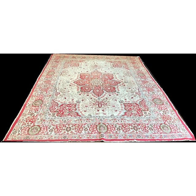 This is a reproduction of Haji Jalili Tabreez but it was done more than 120 years ago. The Haji Jalili rugs are among the...