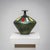 San Polo Green Ceramic Vase by San Polo, Venice, Italy, 1960s For Sale - Image 4 of 9