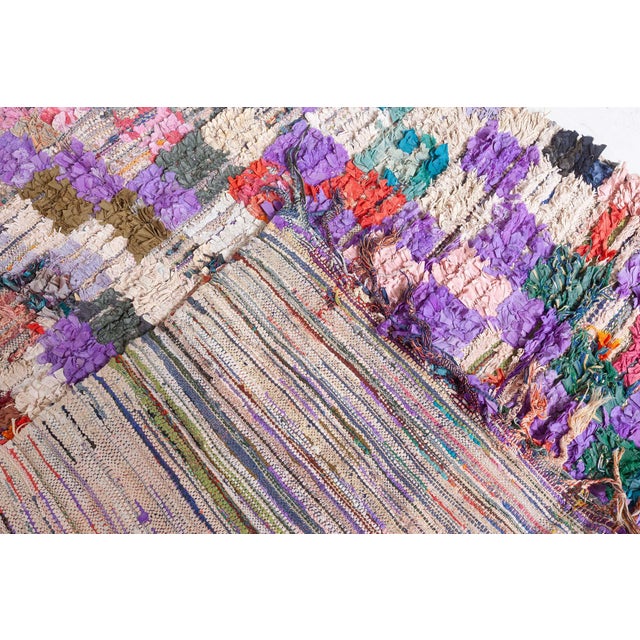 Doris Leslie Blau Vintage Moroccan Rug - Multi-Geometric Abstract Design For Sale - Image 9 of 9