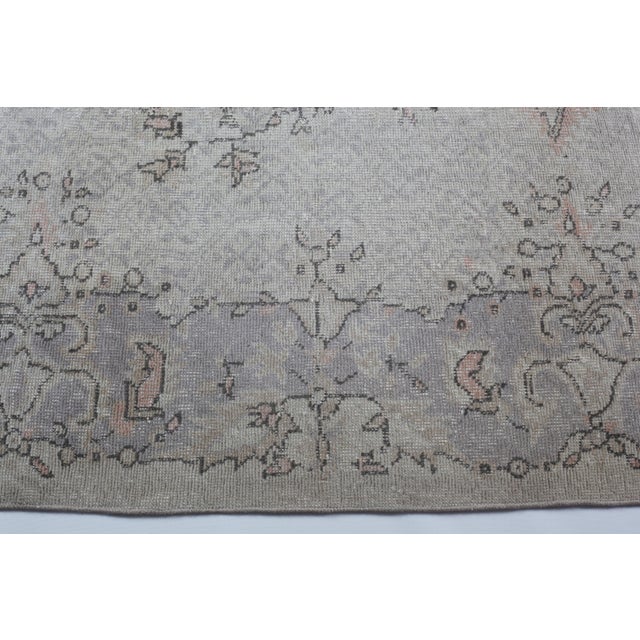 1970s Vintage Turkish Nomadic Kilim Rug - 7′1″ × 10′9″ For Sale - Image 15 of 15