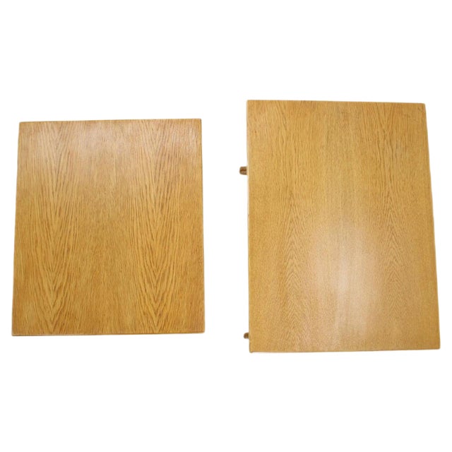 Oak Nesting Tables, Denmark, 1960s, Set of 2 For Sale