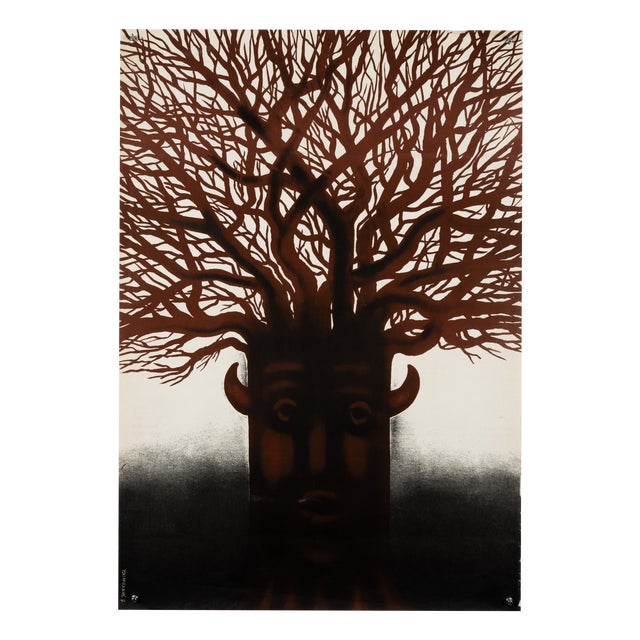Mumers Play Theater Poster by B. Jankowska, 1975 For Sale