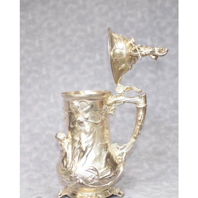 Art Nouveau Silver Plate For Sale - Image 10 of 12