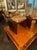 Art Deco Pair of Italian Art Deco Style Walnut Veneer Benches For Sale - Image 3 of 6
