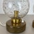 German Glass Ball and Oak Wooden Table Lights from Temde Lights, 1970s, Set of 2 For Sale - Image 8 of 15