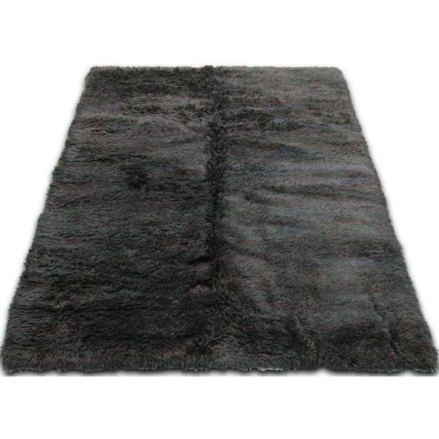 1980s 1980s Turkish Shag Rug For Sale - Image 5 of 6