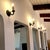 Gothic Set of 4 1920s Spanish Revival Post Gothic Cast Iron Single Light Faux Candle Wall Sconces For Sale - Image 3 of 5