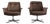 Sedia Swivel Lounge Chairs by Horst Brüning for Cor, 1972, Set of 2 For Sale