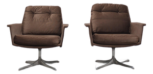 Sedia Swivel Lounge Chairs by Horst Brüning for Cor, 1972, Set of 2