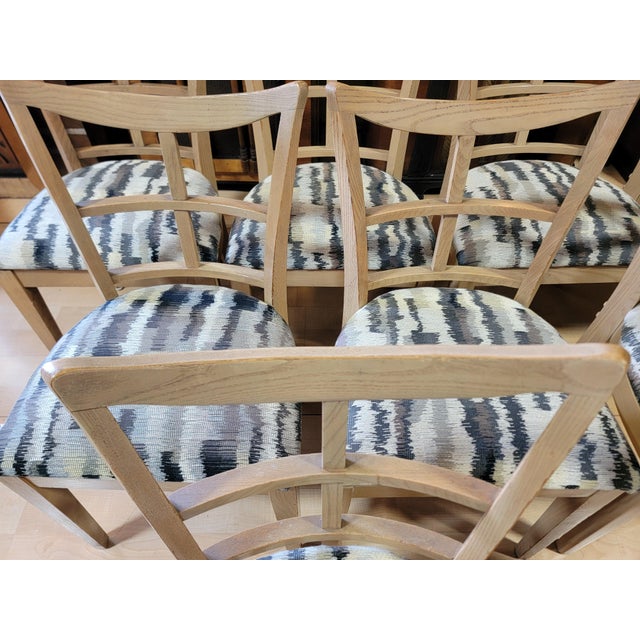 Paul Frankl Mid-Century Modern Dining Chairs - Set 9 Plus 1 For Sale - Image 13 of 18