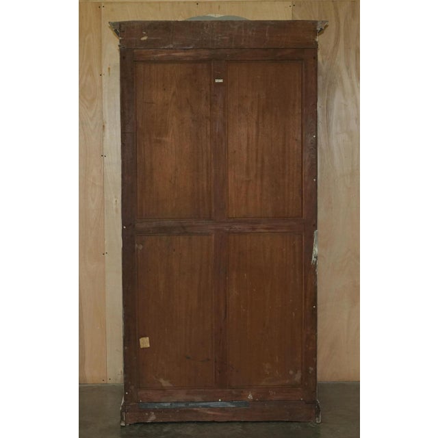 Antique French Wardrobe with Mirrored Door from Mellier & Co For Sale - Image 10 of 18