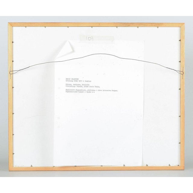 1960s Bengt Delefors, Expressive Landscape, Gouache on Paper, 1960s-1970s For Sale - Image 5 of 6