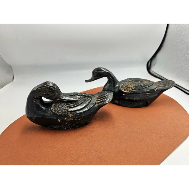 Danish Wooden Ducks, 1950s, Set of 2 For Sale - Image 6 of 9