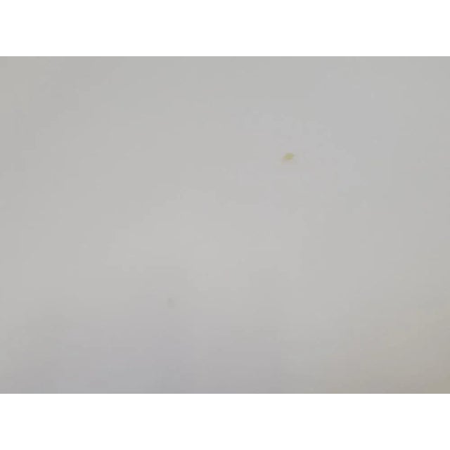 Vintage Side Table in White Formica, Aluminium & Chome-Plated Steel, 1960s For Sale - Image 4 of 9