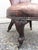 English Antique English Leather Child’s Chair For Sale - Image 3 of 17