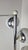 Torcion Model Floor Lamp in White, Chrome, White Glass and Marble Base from Stilnovo, 1950s For Sale - Image 6 of 14