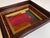 "Velvet Desire" Abstract Art in Antique Frame, Red Abstract Painting by JTS For Sale - Image 9 of 11