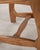 Set of Six French Brutalist Razor Blade Oak Rush Dining Chairs For Sale - Image 12 of 18