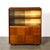 Art Deco Walnut Cabinet With Lucite Pulls & Glass Front by Gilbert Rohde For Sale - Image 9 of 17
