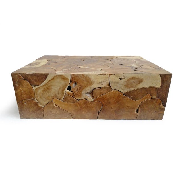 Salvaged Teak Root Block Coffee Table For Sale In Los Angeles - Image 6 of 11