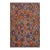 Kilim Brown Blue Wool Rug - 7'0" X 9'8" For Sale