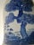 Chinese Chinese Blue and White Porcelain Vase With Ever Green and Plum Flowers For Sale - Image 3 of 10