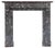 19th Century Louis Philippe Style St. Anne's Marble Fireplace Mantel For Sale