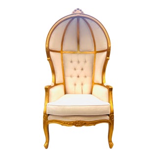 Handmade Balloon, Porter, Canopy Chair For Sale