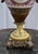 French Sevres Style Porcelain Urn Vase Vintage Gilt Bronze Ormolu Cherub Putti For Sale - Image 13 of 14