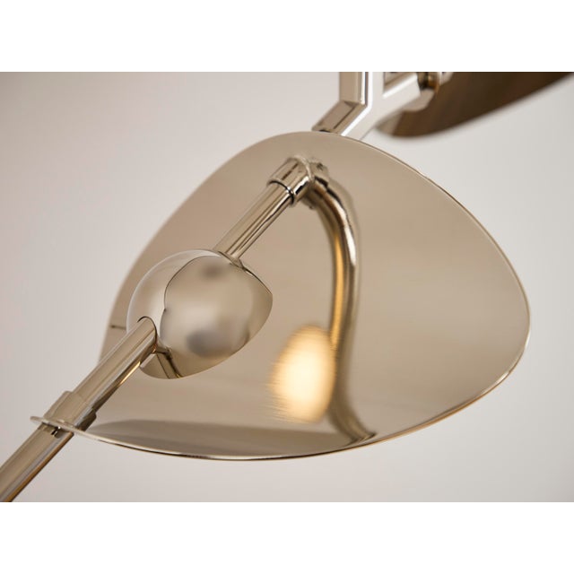 Metal Small Bonnie Config 2 Led Hanging Lamp by Ovature Studios For Sale - Image 7 of 13