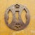 Antique Edo Bronze Maru-Gata Tsuba For Sale - Image 3 of 11