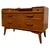 Vintage 20th Century English Golden Oak Low Chest of Drawers For Sale - Image 3 of 15