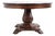 Empire Pedestal Table in Mahogany with Carved Details, 1820s For Sale