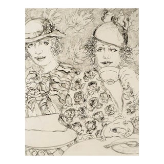 1979 Ann Chernow Lithograph I Get Along Without You Very Well For Sale