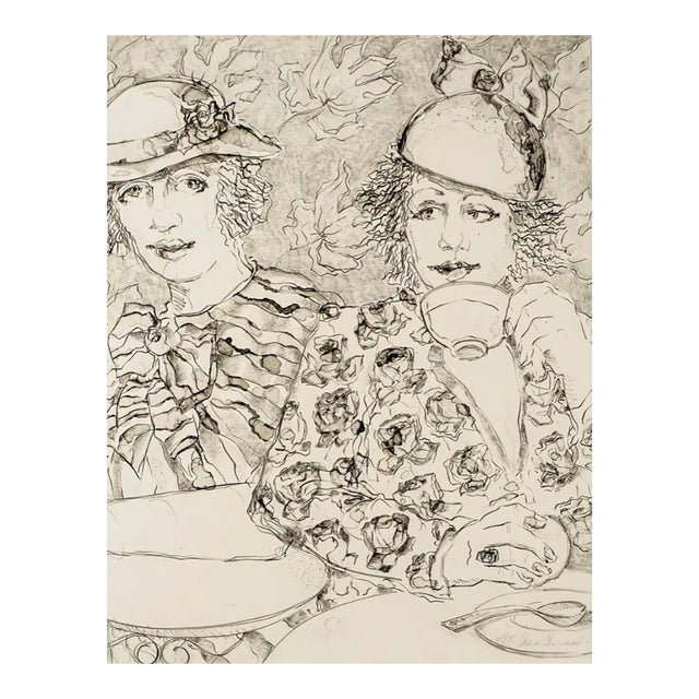1979 Ann Chernow Lithograph I Get Along Without You Very Well For Sale