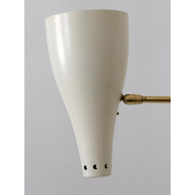 Mid-Century Modern Two-Armed Sputnik Pendant Lamp, Austria, 1950s For Sale - Image 9 of 18