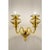 Linear Amber Murano Glass Wall Sconce by Simoeng for Simoeng For Sale - Image 4 of 5