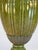1960s 1960s Table Lamp, Porcelain Neoclassical Urn, Olive Green, Hollywood Regency, Gold Tone Finish For Sale - Image 5 of 12