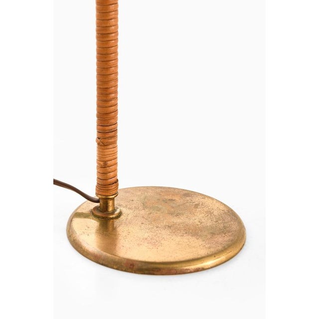 Helmet Table Lamp attributed to Paavo Tynell, 1940s For Sale - Image 4 of 12