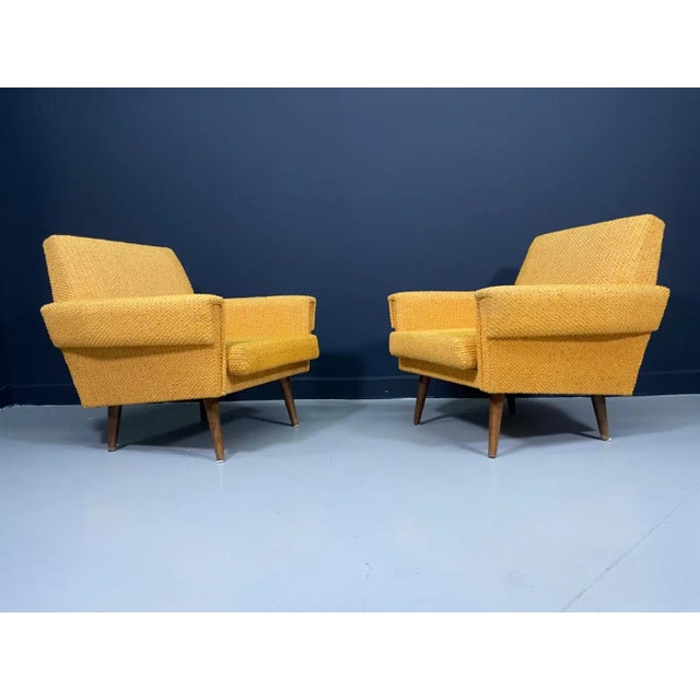 1960s Mid-Century Lounge Chairs, 1960s, Set of 2 For Sale - Image 5 of 9