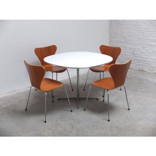 Super-Circular Table by Piet Hein & Bruno Mathsson for Fritz Hansen, 1968 For Sale - Image 11 of 14