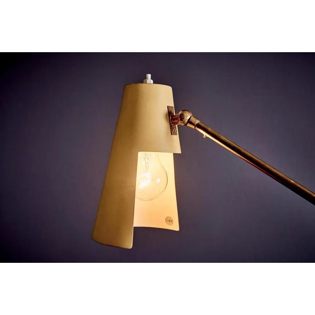 Metal Vintage Italian Floor Lamp from Stilnovo, 1950s For Sale - Image 7 of 11